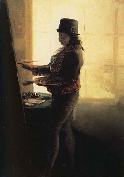 Francisco Goya Self-Portrait in the Studio oil painting picture